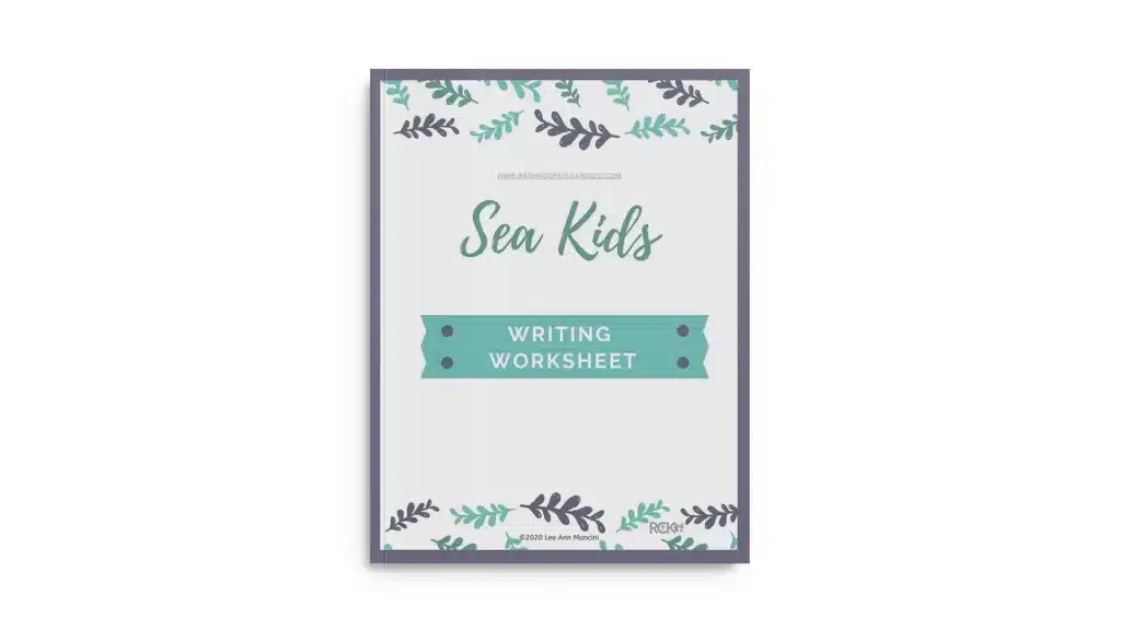 Sea Kids Writing Worksheet