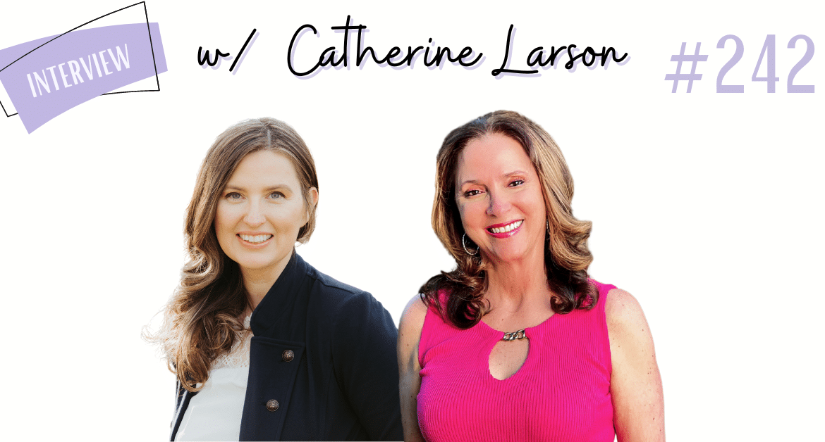 Catherine Larson devotionals track baby growth