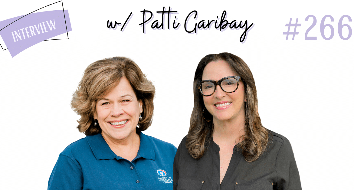 Patti Garibay A christ-centered character and leadership program for girls