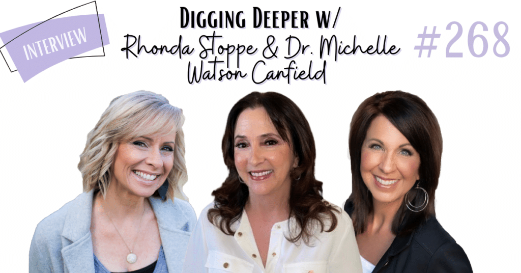digging deeper Rhonda stoppe Dr. Michelle Watson Canfield nurturing children from single parent homes
